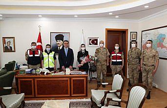 İl Jandarma Komutanı Kınay'dan Vali Balcı'ya ziyaret