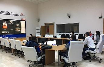 Samsun'da AFAD gönüllüleri için uzaktan eğitim başlatıldı