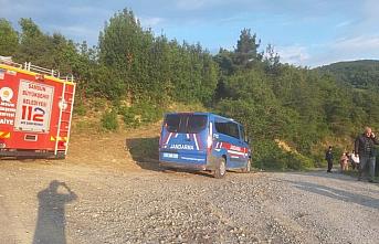 Samsun'da uçuruma devrilen otomobilin sürücüsü öldü