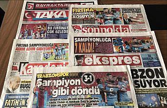 Trabzon yerel basınında Göztepe galibiyetinin yankıları