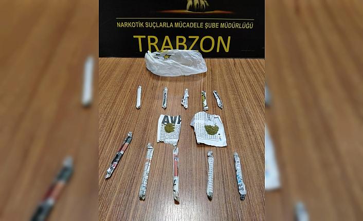 Trabzon'da uyuşturucu ele geçirildi