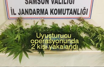 Uyuşturucu operasyonunda 2 kişi yakalandı