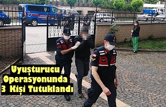 Uyuşturucu Operasyonunda 3 Kişi Tutuklandı