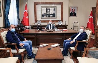 Vali Varol'a İstanbul SGK Müdürü Göktaş'tan ziyaret