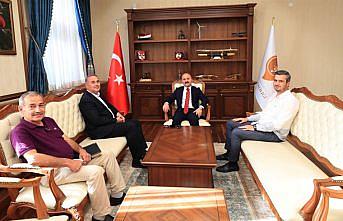 Vali Varol'a veda ziyaretleri