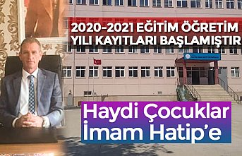 2020-2021 EĞİTİM ÖĞRETİM YILI KAYITLARIMIZ BAŞLAMIŞTIR