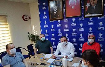 AK Parti Kavak İlçe Yönetim Kurulu Toplantısı yapıldı