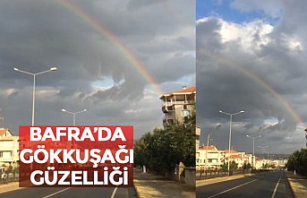 BAFRA’DA GÖKKUŞAĞI GÜZELLİĞİ
