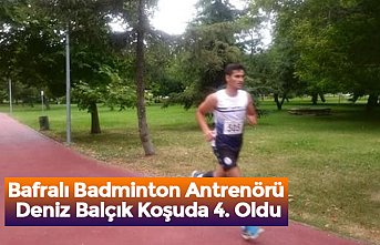 Bafralı Badminton Antrenörü Balçık Koşuda 4. Oldu