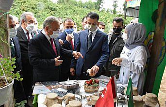 Bakan Pakdemirli'ye ziyaret ettiği serada sürpriz