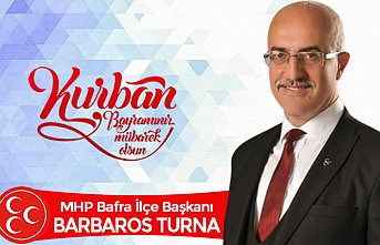 Barbaros Turna'nın Kurban Bayramı mesajı
