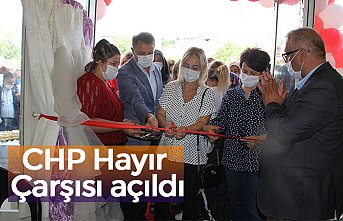 CHP Hayır Çarşısı açıldı