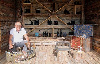 Dönemin köy meydanı müzede canlandırılıyor