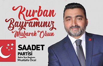 Mustafa Öcal’dan Bayram Kutlaması