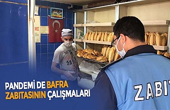 PANDEMİ DE BAFRA ZABITASININ ÇALIŞMALARI