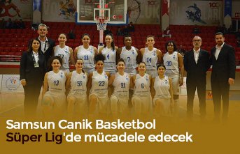 Samsun Canik Basketbol Süper Lig'de mücadele edecek