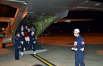 Şehit Astsubay Çavuş Ethem Demirci'nin cenazesi Samsun'a getirildi