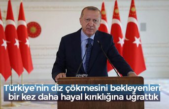 Türkiye'nin diz çökmesini bekleyenleri bir kez daha hayal kırıklığına uğrattık