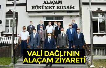 VALİ DAĞLI'NIN ALAÇAM ZİYARETİ