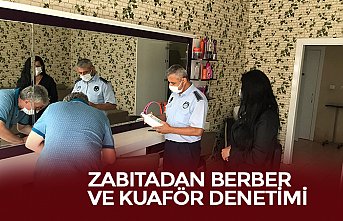 ZABITADAN BERBER VE KUAFÖR DENETİMİ