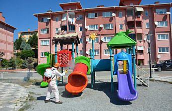 Alaplı'da Kovid-19 tedbirleri