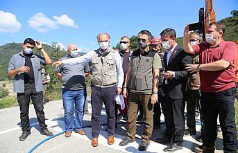 Bakan Pakdemirli Giresun'daki arama çalışmalarını takip etti