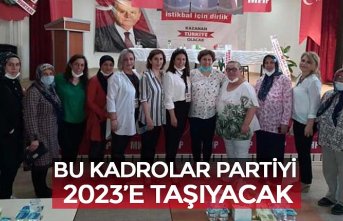BU KADROLAR PARTİYİ 2023’E TAŞIYACAK