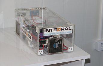 Kastamonu'da üniversite öğrencileri ozon cihazı ve yerel e-ticaret yazılımı geliştirdi