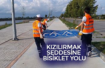 KIZILIRMAK SEDDESİNE BİSİKLET YOLU