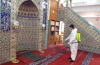 Niksar'da camiler dezenfekte edildi