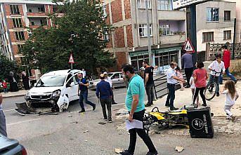Ordu'da kamyonetle çarpışan motosikletin sürücüsü öldü