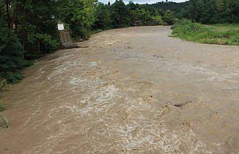 Ordu'da sağanak yaşamı olumsuz etkiledi