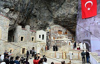 Sümela Manastırı'nda 7'nci ayin yapıldı