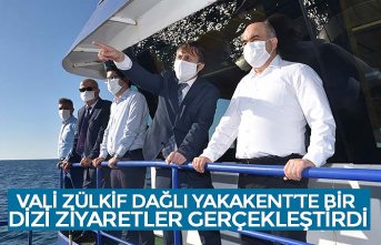 VALİ ZÜLKİF DAĞLI YAKAKENT’TE BİR DİZİ ZİYARETLER GERÇEKLEŞTİRDİ
