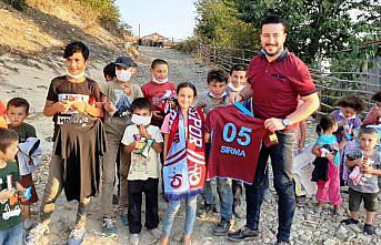 Amasya'da küçük Sırma Trabzonspor formasına kavuştu