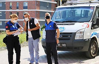 Atakum’da Zabıta ekipleri koronavirüs temaslı yurttaşlara karantina denetimi yapıyor