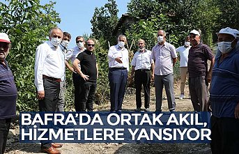 BAFRA’DA ORTAK AKIL, HİZMETLERE YANSIYOR