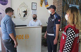 Bayburt'ta Kovid-19 tedbirlerine ilişkin denetim