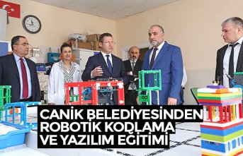 CANİK BELEDİYESİNDEN ROBOTİK KODLAMA VE YAZILIM EĞİTİMİ
