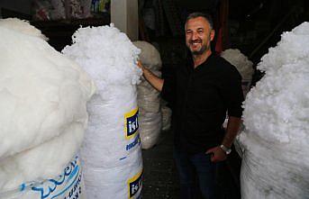 Dedesinden kalan yüncülüğü ayakta tutmaya çalışıyor