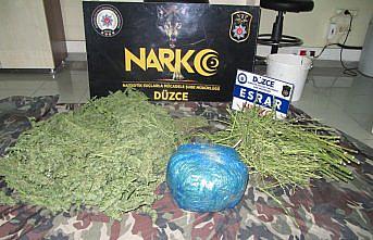 Düzce'de uyuşturucu operasyonlarında 3 kişi tutuklandı