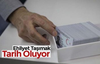 Ehliyet Taşımak Tarih Oluyor