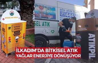 İLKADIM’DA BİTKİSEL ATIK YAĞLAR ENERJİYE DÖNÜŞÜYOR