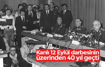 Kanlı 12 Eylül darbesinin üzerinden 40 yıl geçti