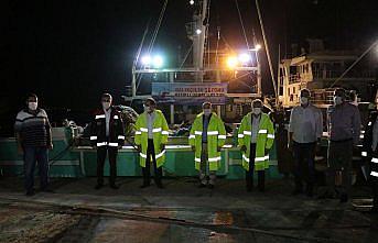 Karadeniz'de balıkçılar 