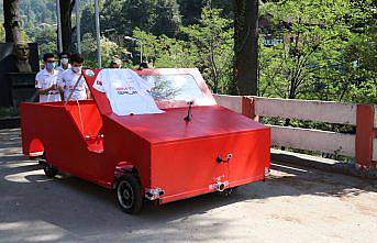 Karaelmas Teknoloji Takımı ürettikleri otonom araçla Robotaksi Yarışlarına damga vurdu