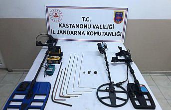 Kastamonu'da izinsiz kazı yapan 6 kişi gözaltına alındı