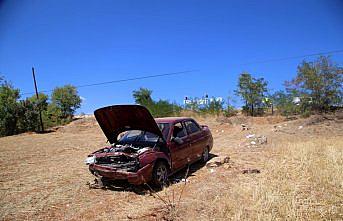 Kastamonu'da tarlaya devrilen otomobildeki 5 kişi yaralandı