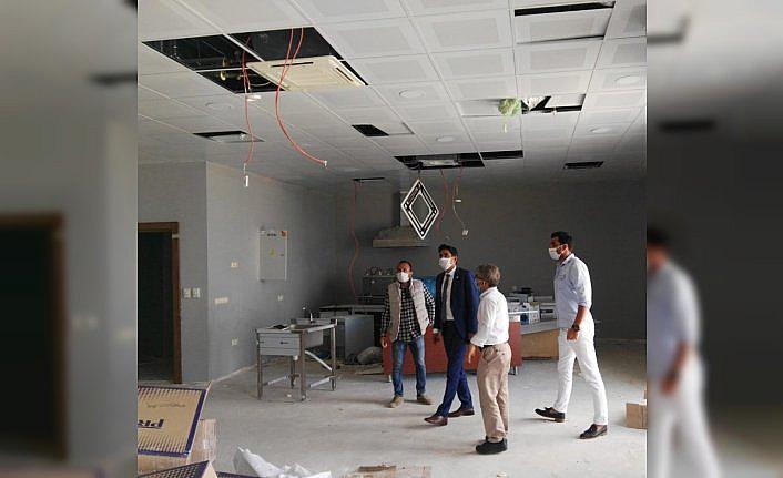 Kaymakam Sezik'ten Akdağ Kayak Merkezi'nde inceleme