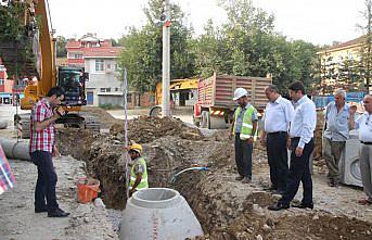 Kumluca beldesi atıksu arıtma tesisi inşaatı